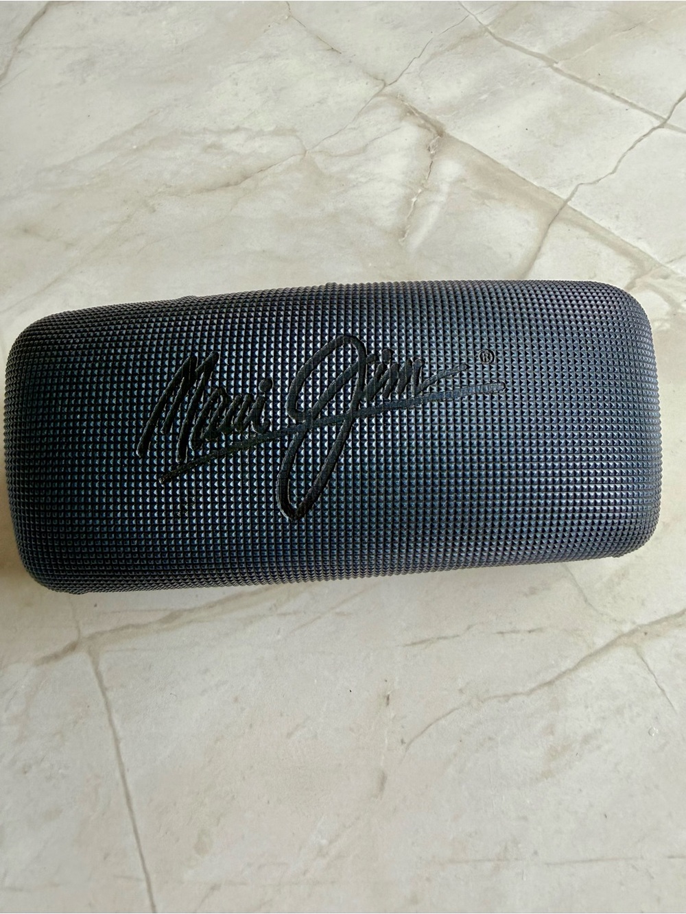 Maui Jim Black Textured Sunglasses Case